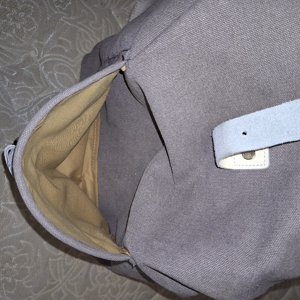 A Canvas Artisan boho backpack/bag, satchel carry-all. - Picture 3 of 9